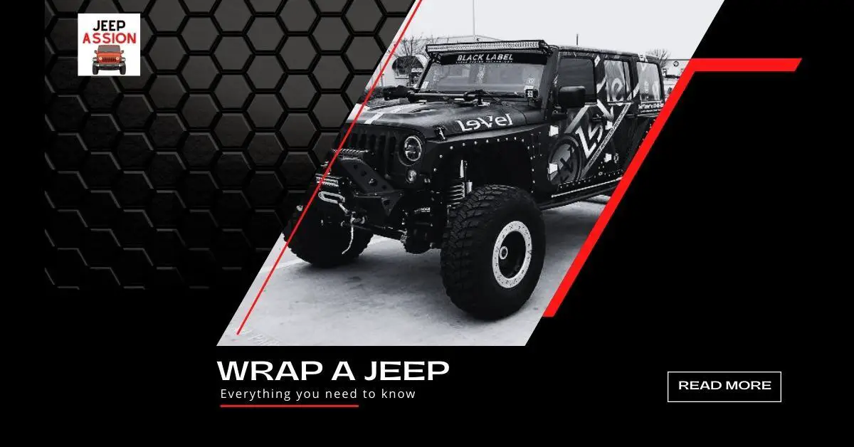Wrap a jeep